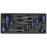 Sealey TBT05 8 Piece T Handle Torx Key Set in Module Tray