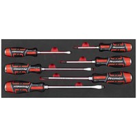 Sealey Premier 6 Piece Hammer Thru Screwdriver Set in Module Tray
