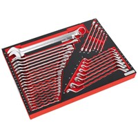 Sealey 35 Piece Multi Purpose Spanner Set in Module Tray