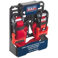 Sealey Slide Ratchet Tie Down Straps