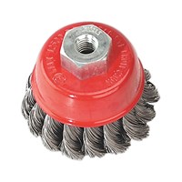 Sealey Twisted Knot Wire Cup Brush