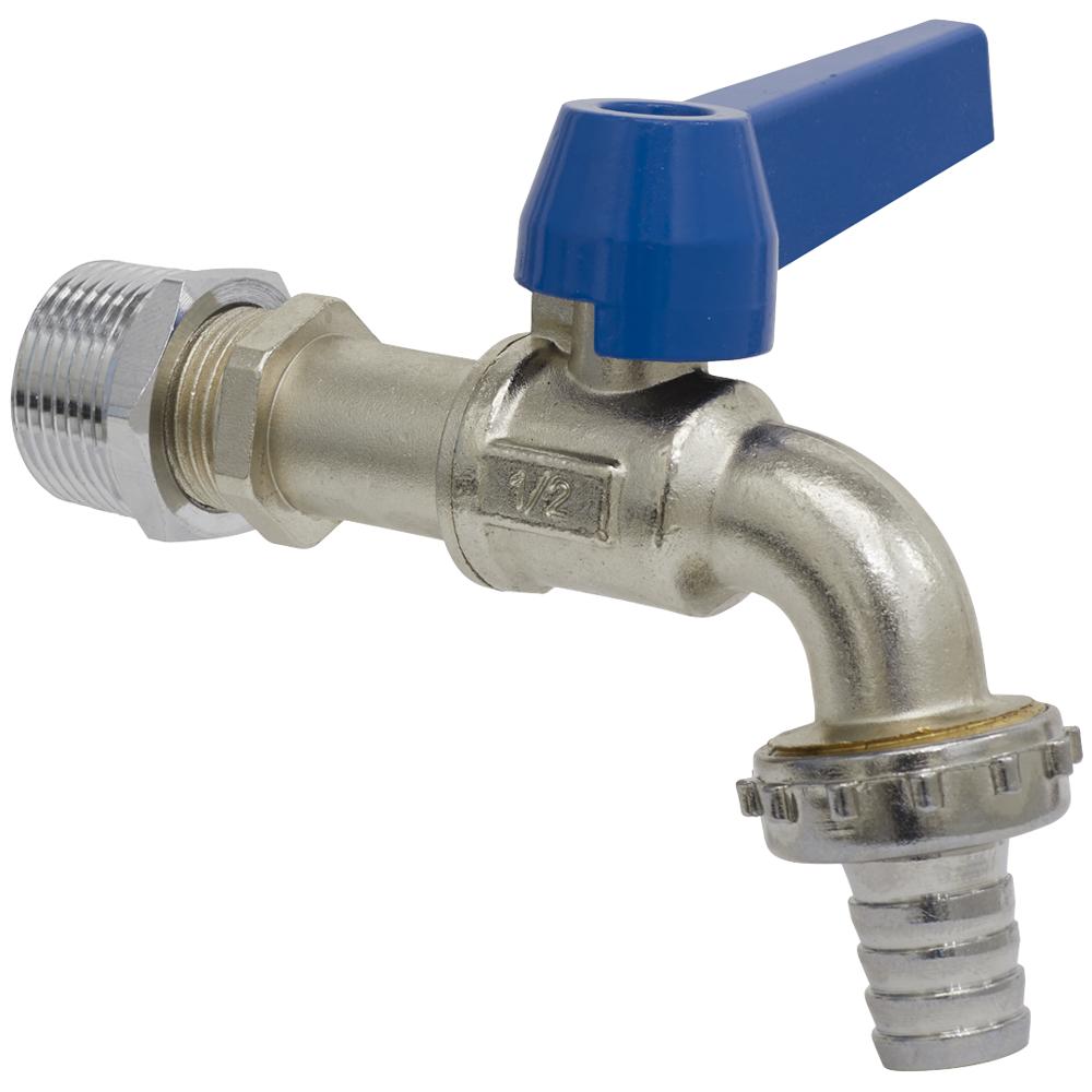 Sealey Nickel Plated Brass Drum Tap and BSP Thread Adaptor