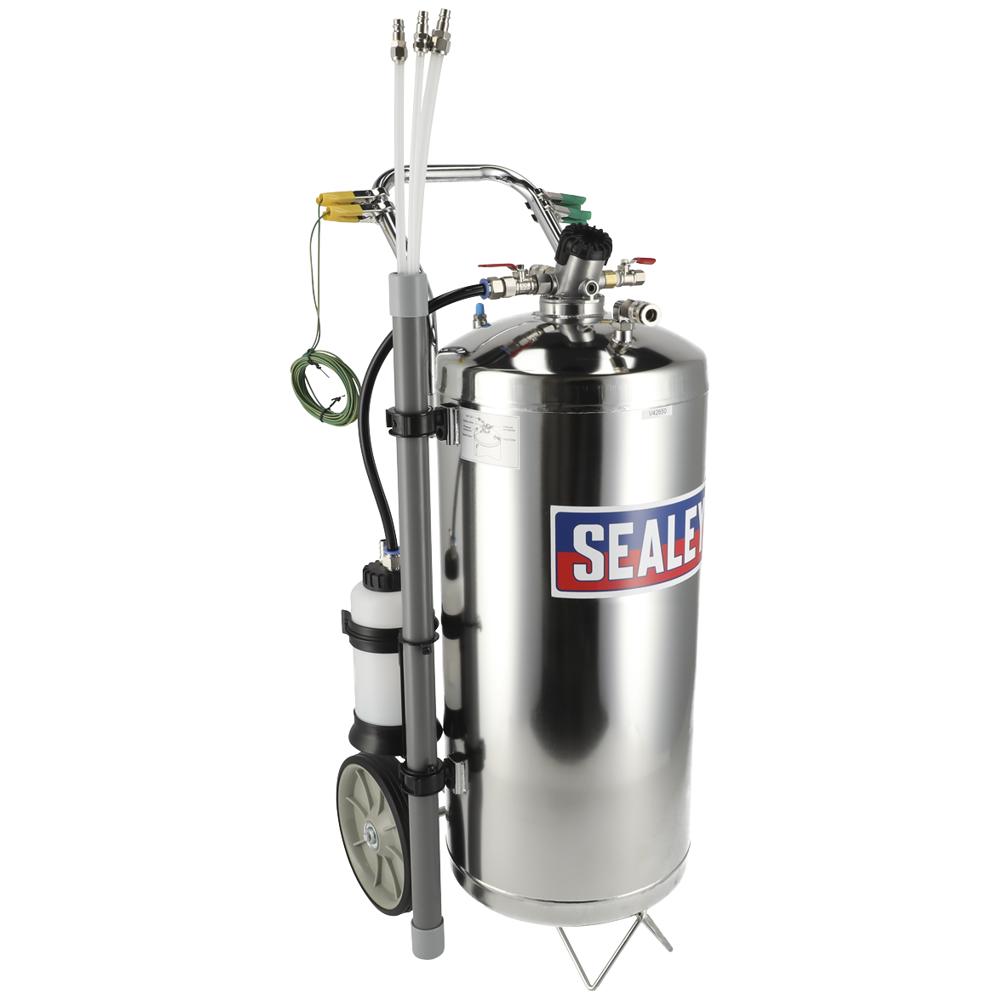 Sealey TP200S Stainless Steel Air Operated Fuel Tank Drainer