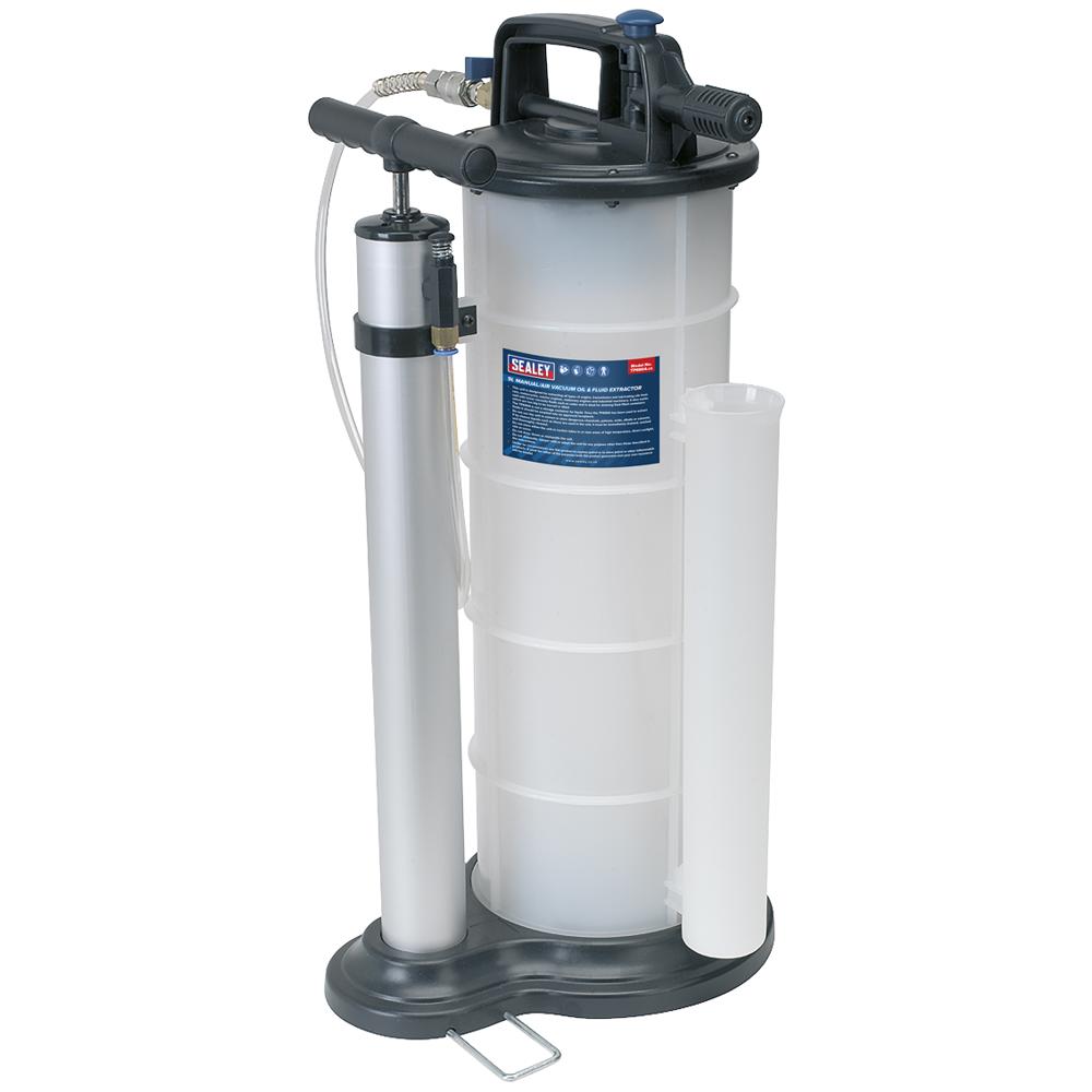 Sealey TP6904 Vacuum Oil and Fluid Extractor Manual / Air