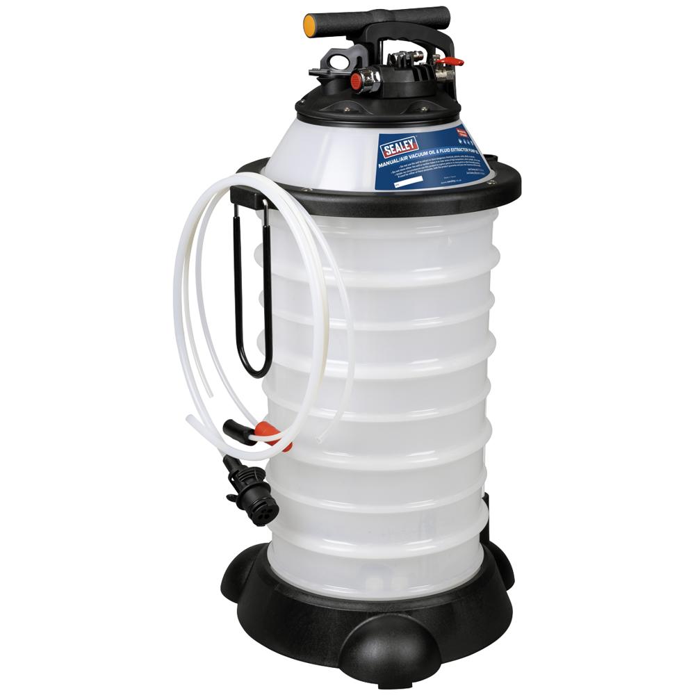 Sealey TP6909 Air or Manual Pump Vacuum Oil and Fluid Extractor