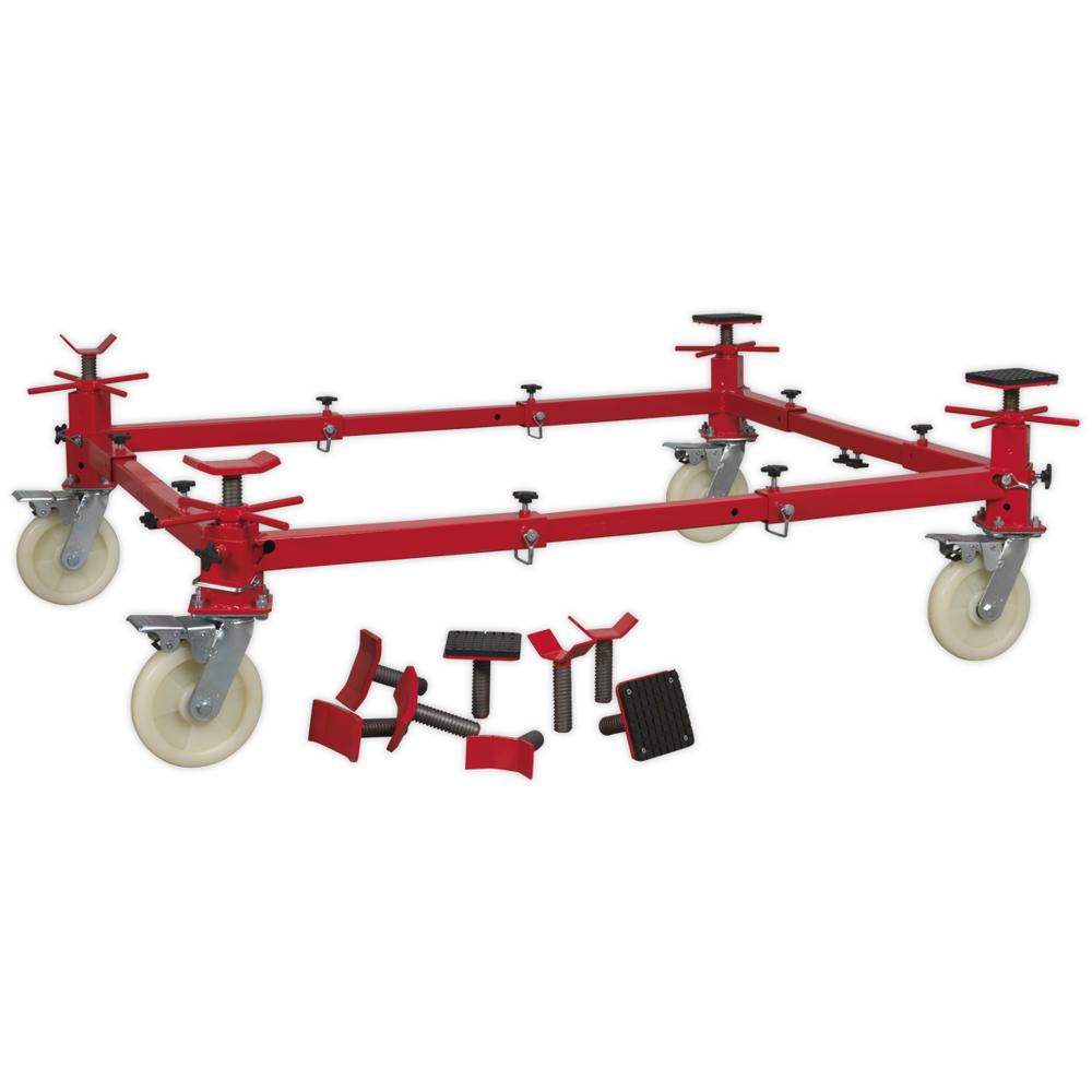 Sealey VMD002 4 Post Vehicle Moving Dolly