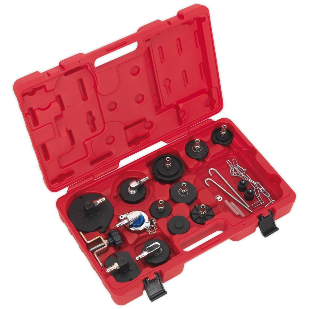 Sealey VS0204B Brake and Clutch Bleeder Cap Set