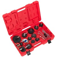 Sealey VS0204B Brake and Clutch Bleeder Cap Set