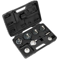 Sealey 7 Piece Brake and Clutch Pressure Bleeder Cap Set