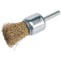 Sealey Flat Top Brassed Decarbonising Brush