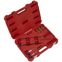Sealey VS1900 14 Piece Injector Bore Cleaning Brush Set