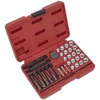Sealey 33 Piece Glow Plug Thread Repair Tool Kit