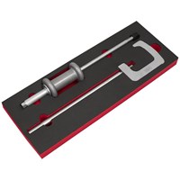 Sealey 3 Piece Slide Hammer and G Hook Set 