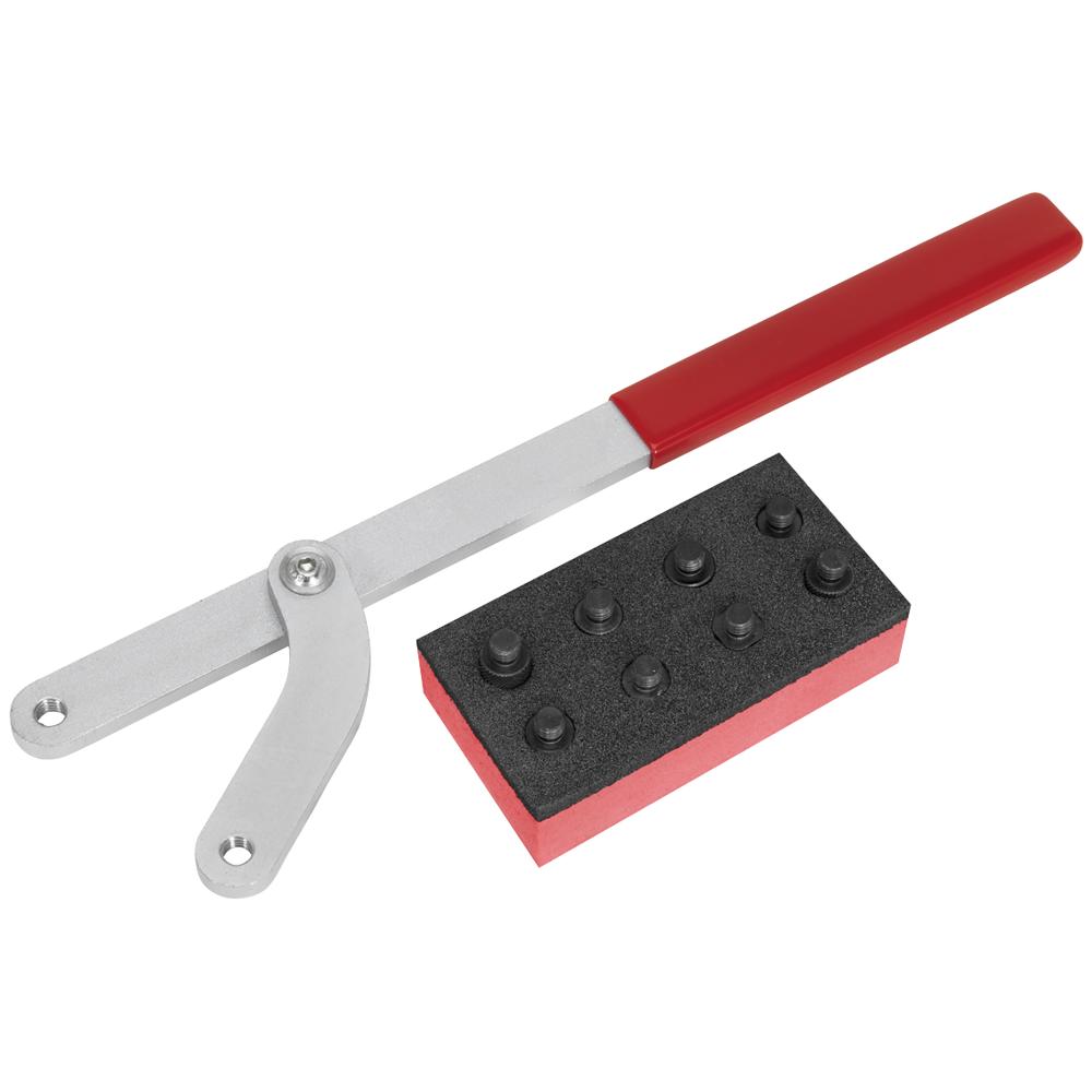 Sealey VS4844 Universal Pulley and Fan Clutch Holder Set