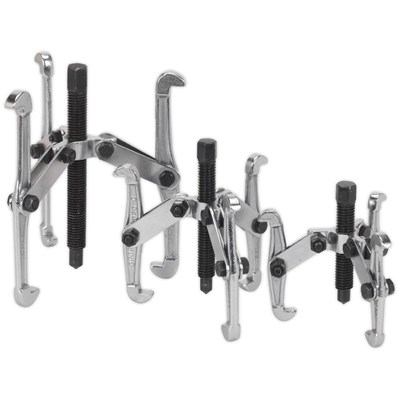 Sealey VS77 3 Piece Triple Leg Gear Puller Set