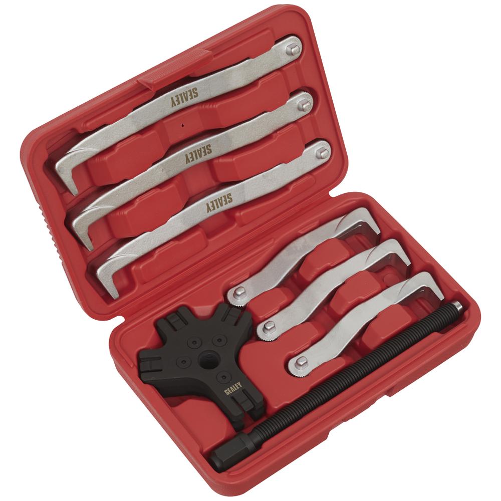 Sealey VS83 Fast Action Twin and Triple Leg Reversible Puller Set