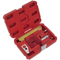 Sealey VSE5006 Petrol Engine Timing Tool Kit for Alfa Romeo, Fiat, GM, Saab, Chevrolet 1.4, 1.6, 1.8 Twinport