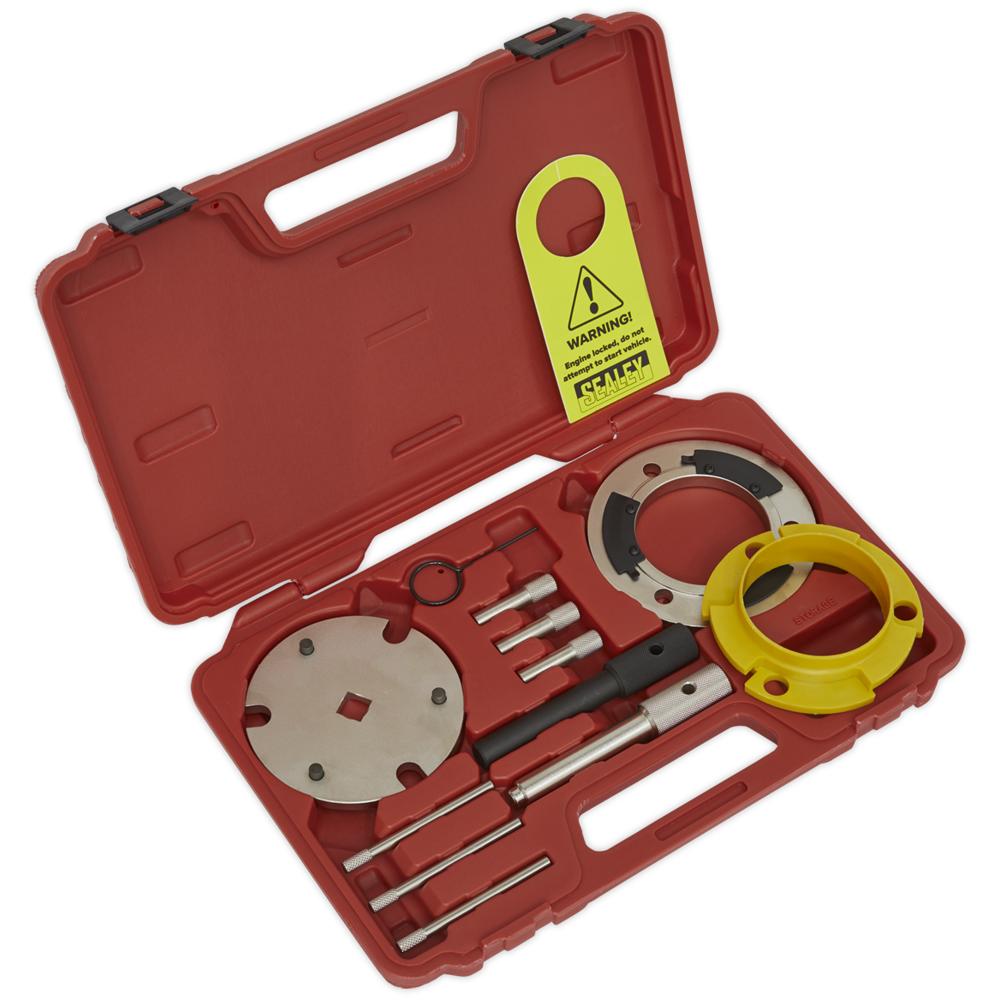 Sealey VSE5841A Diesel Engine Timing Tool and Fuel Injection Pump Kit for 2.0D, 2.2D and 2.4D Duratorq