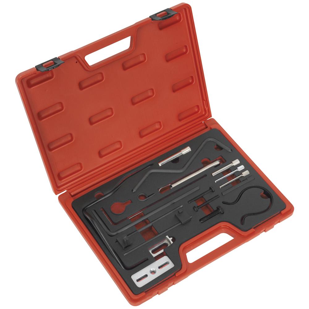 Sealey VSE5930 Diesel Engine Timing Tool Kit for 1.4D, 1.5D, 1.6D, 2.0D, 2.2D TDCi-HDi, Ford/Fiat/Citroen/Peugeot