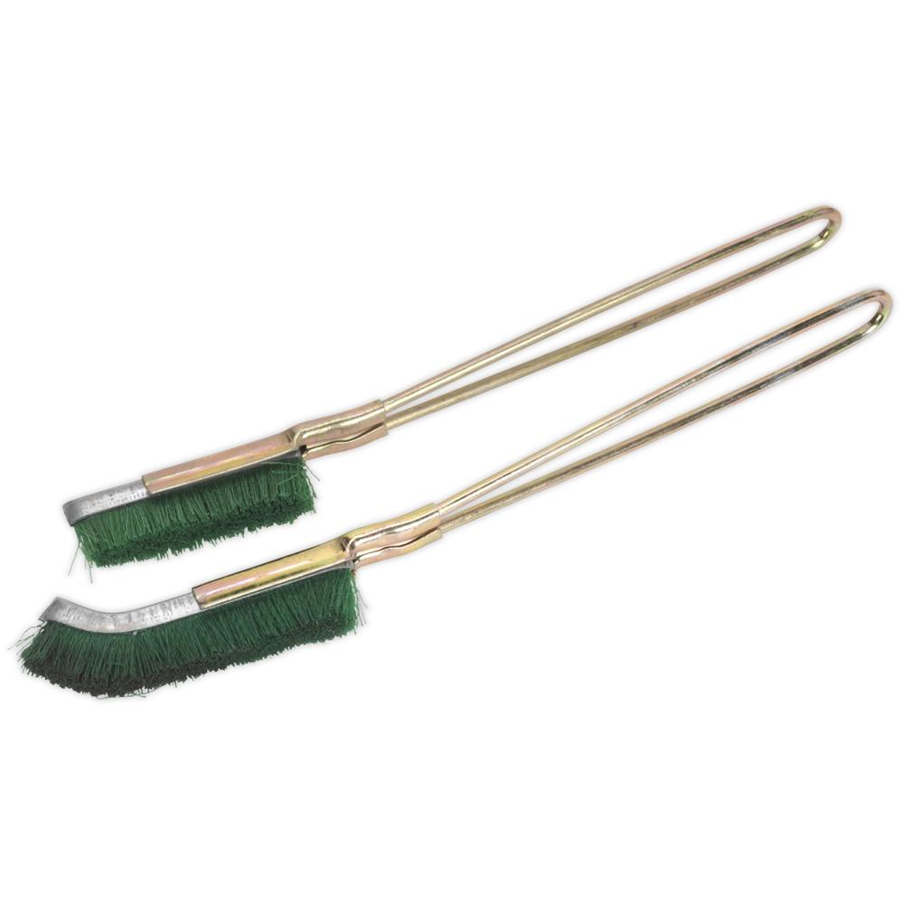 Sealey 2 Piece Nylon Hand Brush Set