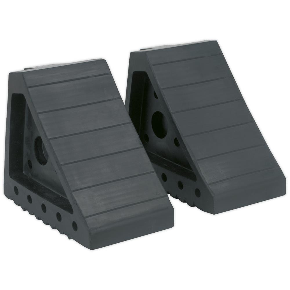 Sealey Rubber Wheel Chocks