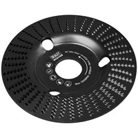 Sealey Bevelled Wood Carving Disc for Angle Grinders 115mm