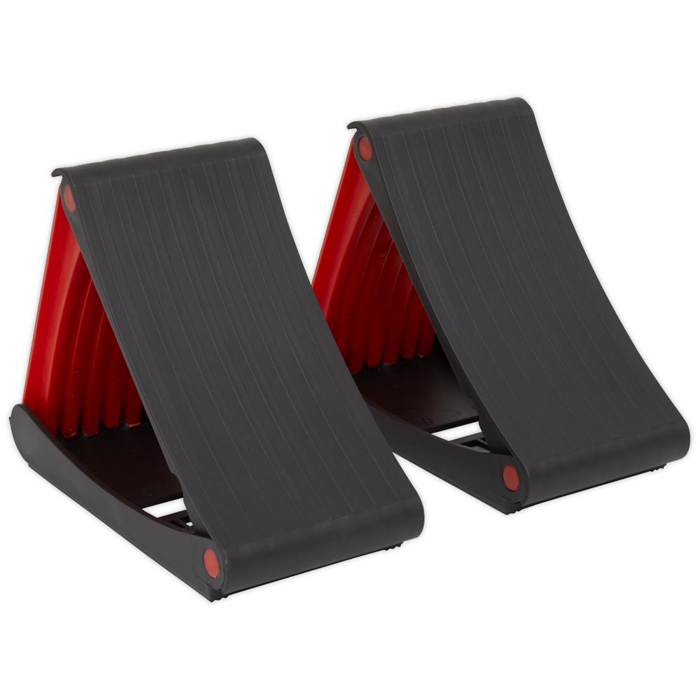 Sealey Folding Wheel Chocks