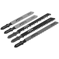 Sealey 5 Piece T Shank Wood and Metal Cutting Jigsaw Blade Set