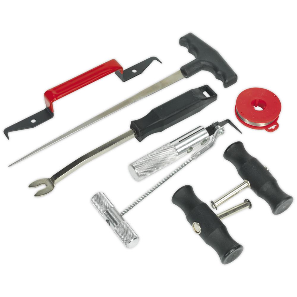 Sealey 7 Piece Windscreen Removal Tool Kit
