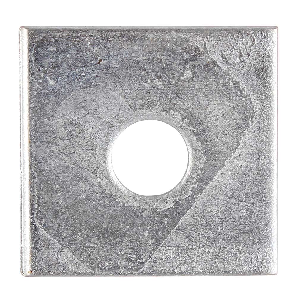 Timco Square Plate Washer Zinc Plated 12Mm 50Mm Pack Of 100 Large