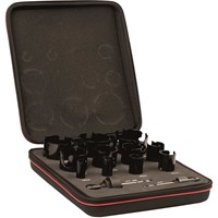 Starrett KMP11021 13 Piece General Purpose Hole Saw Set Starrett KMP11021 13 Piece General Purpose Hole Saw Set