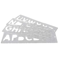 Trend Letters Uppercase Template Set Trend Letters Uppercase Template Set