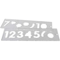 Trend Number Uppercase Template Set Trend Number Uppercase Template Set