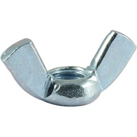 Wing Nuts Bright Zinc Plated